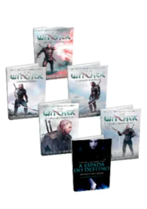 6 Livros do "The Witcher" - R$85