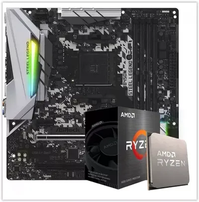 Kit Upgrade ASRock B450M Steel Legend + AMD Ryzen 5 5600x