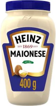 Maionese Heinz 400G | R$8