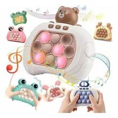 Pop It Eletrônico Brinquedo Anti Stress Adulto e Criança Pop It Fidget Toy Brinquedo Anti Stress 