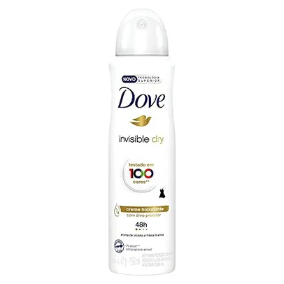 Desodorante Antitranspirante Aerosol Dove Invisible Dry 150Ml