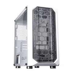 Gabinete Gamer Galax Nebulosa, Mini Tower, Vidro Temperado, White | R$336