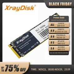 [G. Pay / Moedas / Taxa Inclusa] Xraydisk M2 NVMe SSD 1TB PRO / 3200mbps 