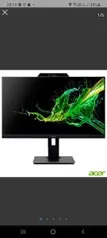 Monitor 21,5" Acer IPS , Webcam FHD e Mic 75Hz | R$1149