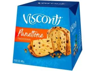 [Cliente ouro] Panetone Visconti Tradicional - 400g - R$7