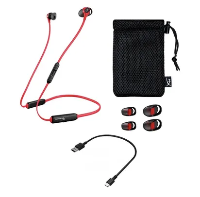 Fone de Ouvido HyperX Cloud Buds, Bluetooth - HEBBXX-MC-RD/G