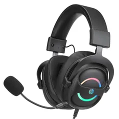 Headset Gamer HP DHE-8006, 7.1 Surround, USB, Black | R$289