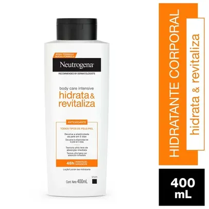 [ REGIONAL | 70% OFF na 2ª Unidade - R$ 8,58 CADA ] Hidratante Corporal Neutrogena Body Care Intensive Hidrata&Revitaliza 400ml