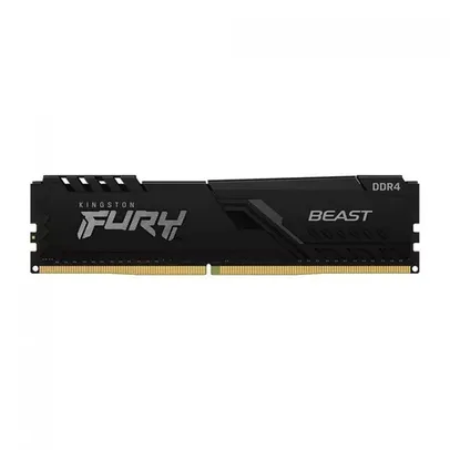 Memória DDR4 Kingston Fury Beast, 16GB, 3200Mhz, DDR4, Preto, KF432C16BB/16