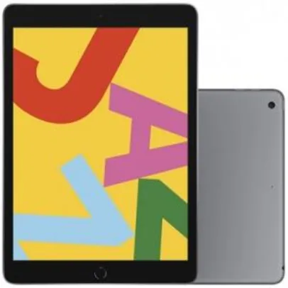 Tablet Apple iPad 7ª Geração 10.2'' Wi-Fi 32GB MW742 | R$1.877