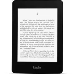 E-Reader Kindle Paperwhite, Wi-Fi, 4GB Preto AO0456