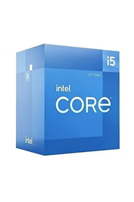 Processador Intel Core i5-12400 2.5 GHz (Turbo 4.4 GHZ) Cache 18MB 6 Núcleos 12 Threads 12ª GER LGA 1700 BX8071512400 - Intel