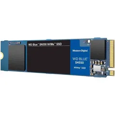 SSD 500GB - WD Blue SN550, M.2, PCIe, NVMe, L: 2400Mb/s, G: 1750Mb/s