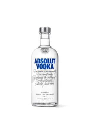 Vodka Absolut Regular 750ml | R$ 50