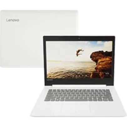 Notebook Lenovo Ideapad 320 Intel Core i5 4GB 500GB Tela 14'' HD Antireflexo Windows 10 - Branco por R$ 1600