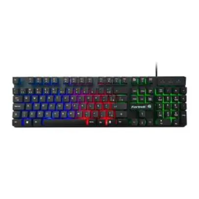 TECLADO GAMER FORTREK BLACKFIRE USB | R$ 52