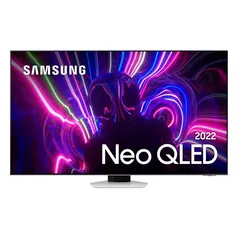 Smart TV Samsung 55 Polegadas Neo QLED 4K, 4 HDMI, 2 USB, Wi-Fi, Bluetooth, IA, Alexa e Google Assistente, Preto - QN55QN85BAGXZD