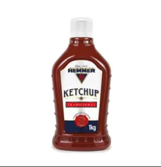 Ketchup Tradicional com Tomate 1kg - Hemmer