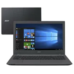 NOTEBOOK ACER ASPIRE E5-574G INTEL CORE I7 8GB 1TB PLACA DEDICADA 4GB TELA 15,6" W10 - GRAFITE - R$ 2.889,00