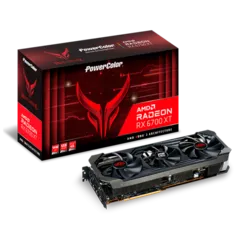 Placa de Vídeo PowerColor Red Devil Radeon RX 6700 XT, 12GB GDDR6, FSR, Ray Tracing, AXRX 6700XT 12GBD6-3DHE/OC