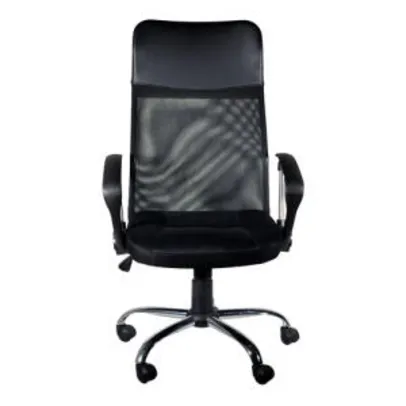[Ame R$390 ]Cadeira de escritório Presidente Dylan TM MB-0030 Preta | R$487