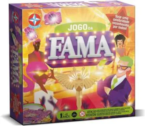 Jogo Da Fama, Brinquedos Estrela | R$53