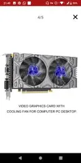 Placa de Vídeo PowerColor AMD Radeon RX 550, 4GB, DDR5 - AXRX 550 - R$599