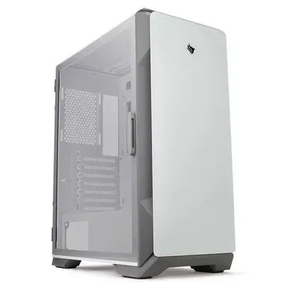  GABINETE GAMER PICHAU POUTER 3 LATERAL DE VIDRO BRANCO, PG-P03-WT