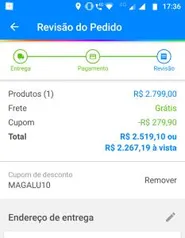 [App Magalu] Samsung S10+ 128gb | R$2.519