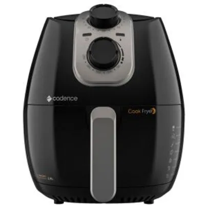 Fritadeira Sem Óleo Cadence Cook Fryer FRT525 Preta 110V | R$250