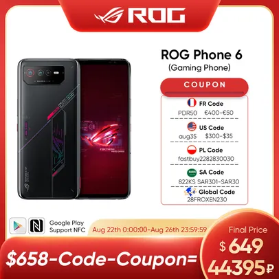 Smartphone ASUS ROG Phone 6