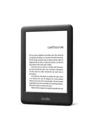 Kindle 10ª Geração Tela 6” 4GB Wi-Fi - Luz Embutida Preto