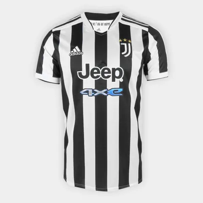 Camisa Juventus Home 21/22 s/n° Torcedor Adidas Masculina