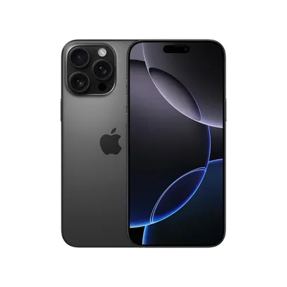 [Primeira Compra]iPhone 16 Pro Max Apple 512GB, Câmera Tripla de 48MP, Tela 6,9, Titânio Preto