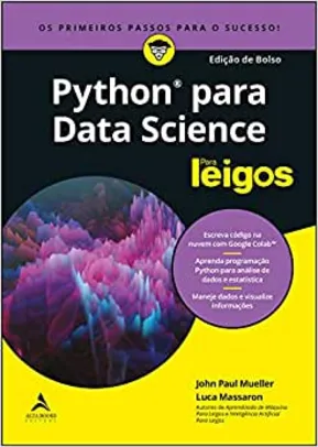Livro - Python para data science para leigos (edição de bolso) | R$35