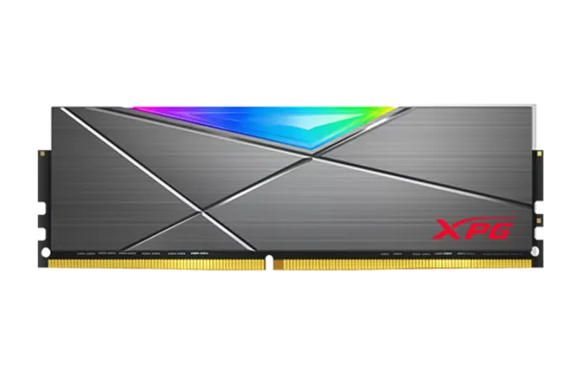 Memória DDR4 XPG Spectrix D50, 8GB, 3200Mhz, RGB, Gray, AX4U320088G16A-ST50