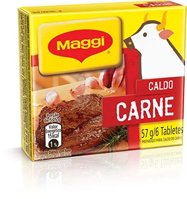 Maggi, Caldo, Carne, Tablete, 57G