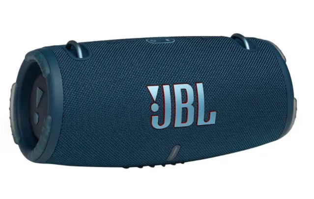 Caixa de Som Portátil JBL Xtreme 3 com Bluetooth e à Prova d'água - Azul | R$1581