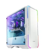 [AME 50%] (R$380 com AME) Gabinete Gamer Bitfenix Enso Mid Tower Vidro Lateral Temperado Branco Bfc-Ens-150 | R$760