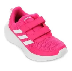 Tênis Juvenil Adidas Tensaur Run C - Rosa e Branco | R$ 86