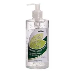 Álcool Gel Antisséptico e Hidratante Vitalab Aloe Vera 500ml