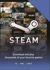 Steam Gift Card 100 ARS - Steam Key - For ARS Currency Only R$10