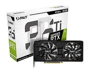 Placa de video Palit RTX 3060 Ti Dual 8G GDDR6 Ray-Tracing Graphics Card, 4864 Core, 1410 MHz GPU, 1665 MHz Boost, 3 x DisplayPort, HDMI