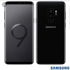 [CC Americanas] Galaxy S9+ Dual Chip Android 8.0 Tela 6.2" Octa-Core 2.8GHz 128GB 4G Câmera 12MP Dual Cam - Preto R$2067