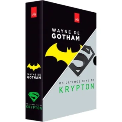 [Box] Livro "Wayne de Gotham" + "Os Últimos Dias de Krypton" - R$ 49,64