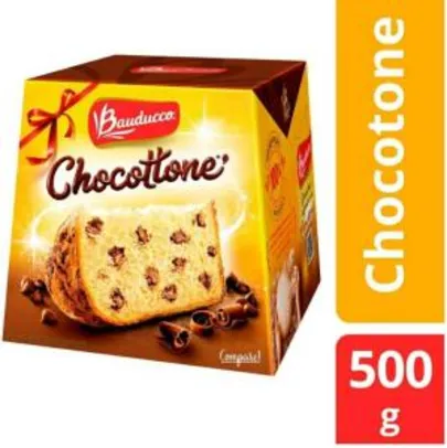 [Natal solidário] Chocotone Bauducco Chocolate | 500g - R$15,72