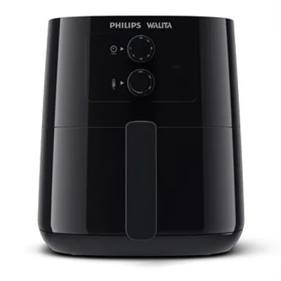 Fritadeira Sem Óleo Air Fryer Philips Walita RI9201 Serie 3000, 4,1 Litros, 1400W, Preto