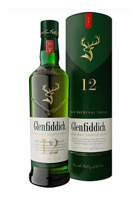 Whisky Glenfiddich 12 Anos 700ml 40% - Single Malt