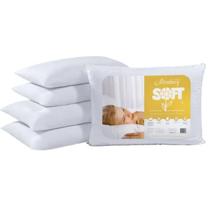 [AME R$17] Travesseiro Soft Altenburg Branco 50x70cm