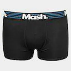 Cueca Mash Boxer - Preto e Branco R$7